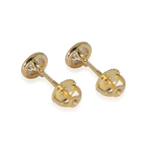 Tiffany & Co Diamonds by the Yard Stud Earring in 18K Yellow Gold H VVS1 0.71CTW - Picture 2 of 4